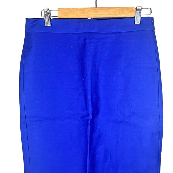 J. Crew No. 2 Pencil Skirt Royal Blue Preppy Modern Classic Quiet Luxury Size 4 - Picture 4 of 6